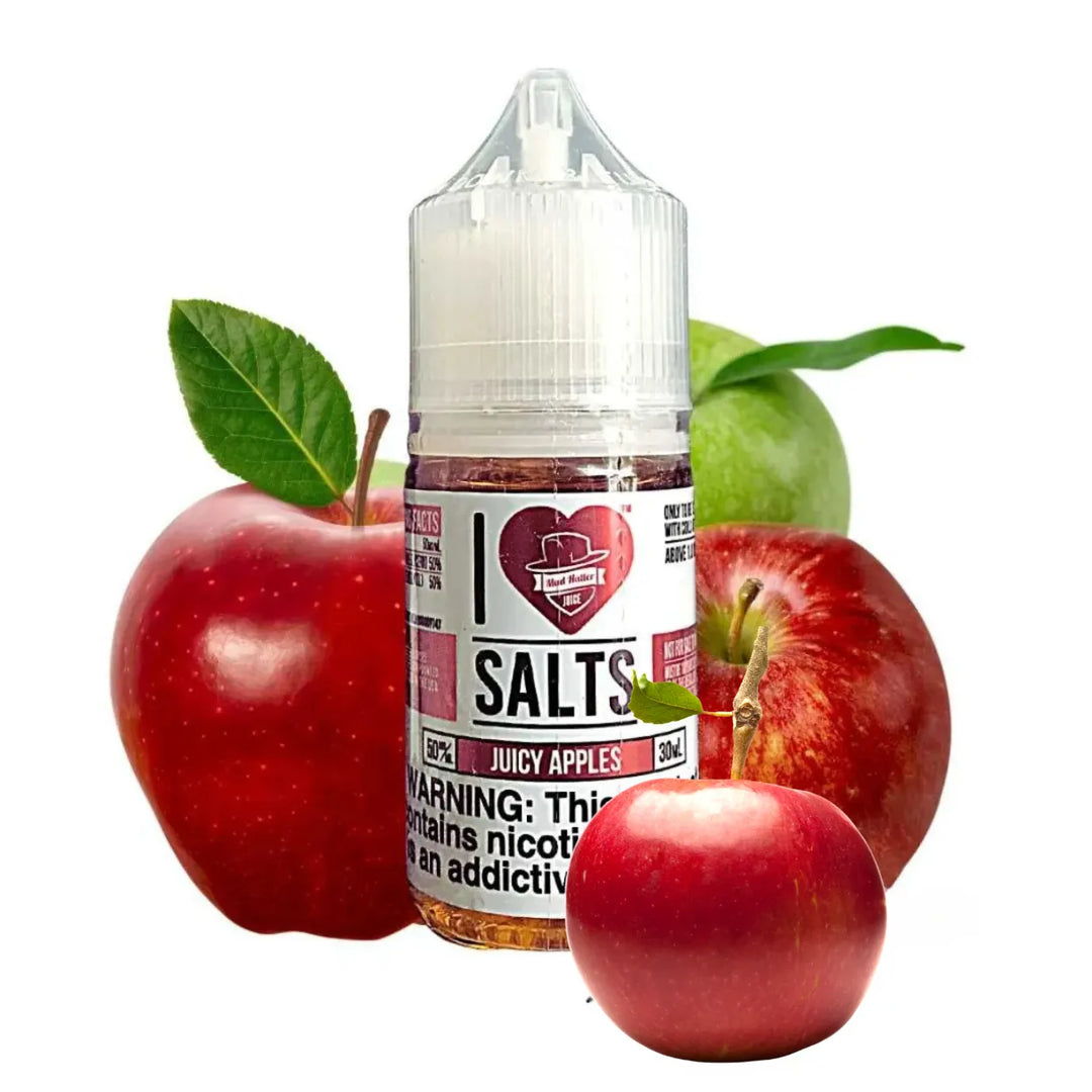 I LOVE SALTS 30 ML E-LIQUID 25MG_50MG- JUICY APPLE 