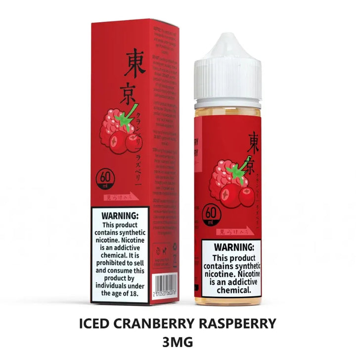 Iced Cranberry Raspberry - Tokyo 60ml Liquid in Dubai, UAE