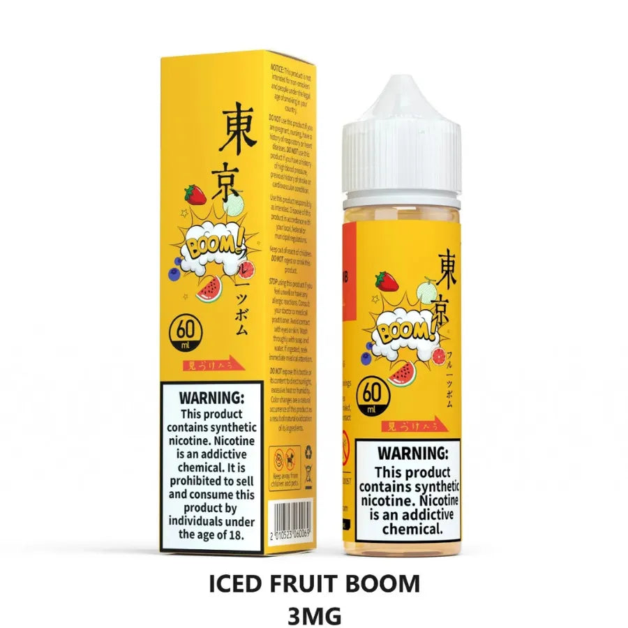  Iced Fruit Boom - Tokyo 60ml Liquid in Dubai, UAE