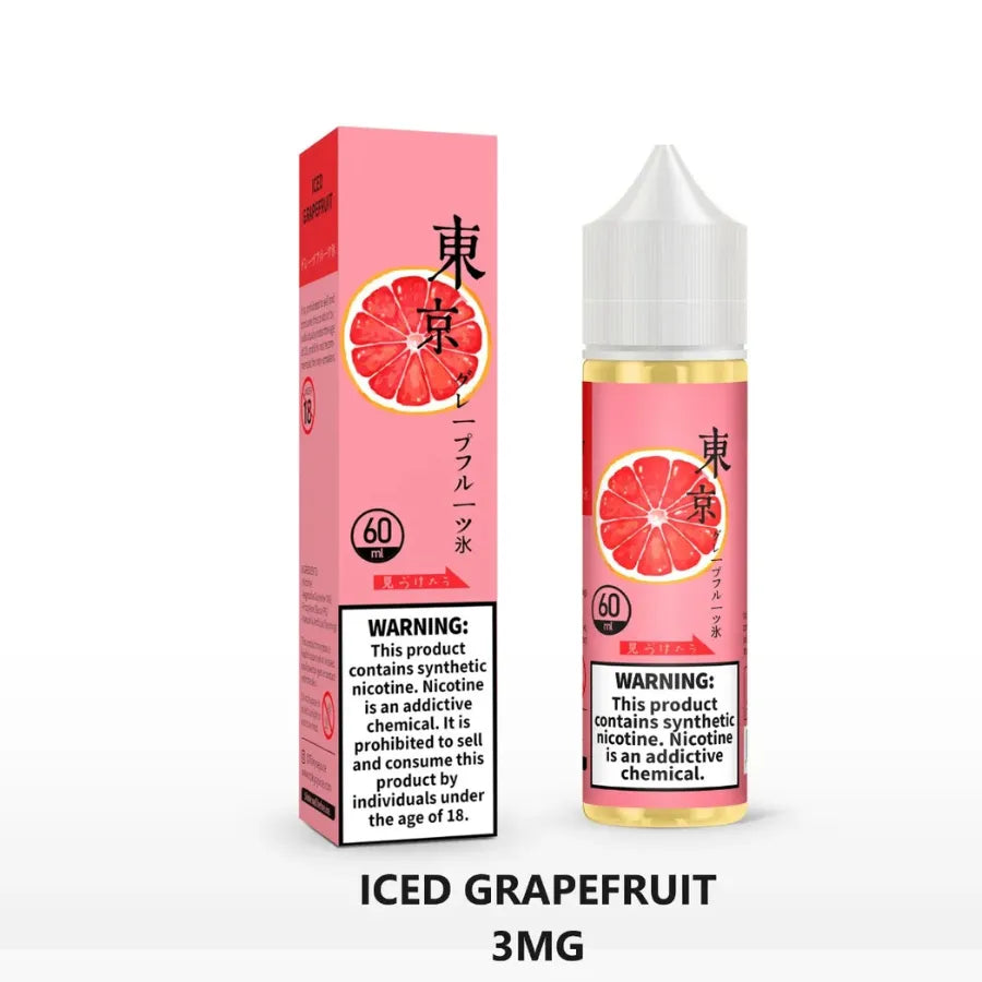 Iced Grapefruit - Tokyo 60ml Liquid in Dubai, UAE