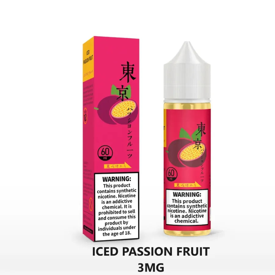  Iced Passion Fruit- Tokyo 60ml Liquid in Dubai, UAE