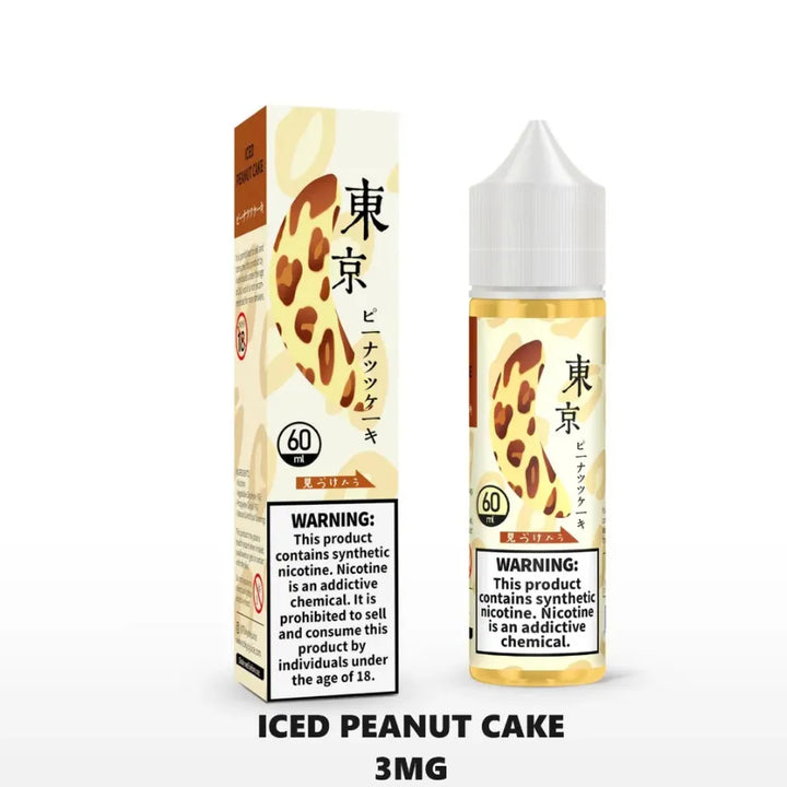 Iced Peanut Cake- Tokyo 60ml Liquid in Dubai, UAE
