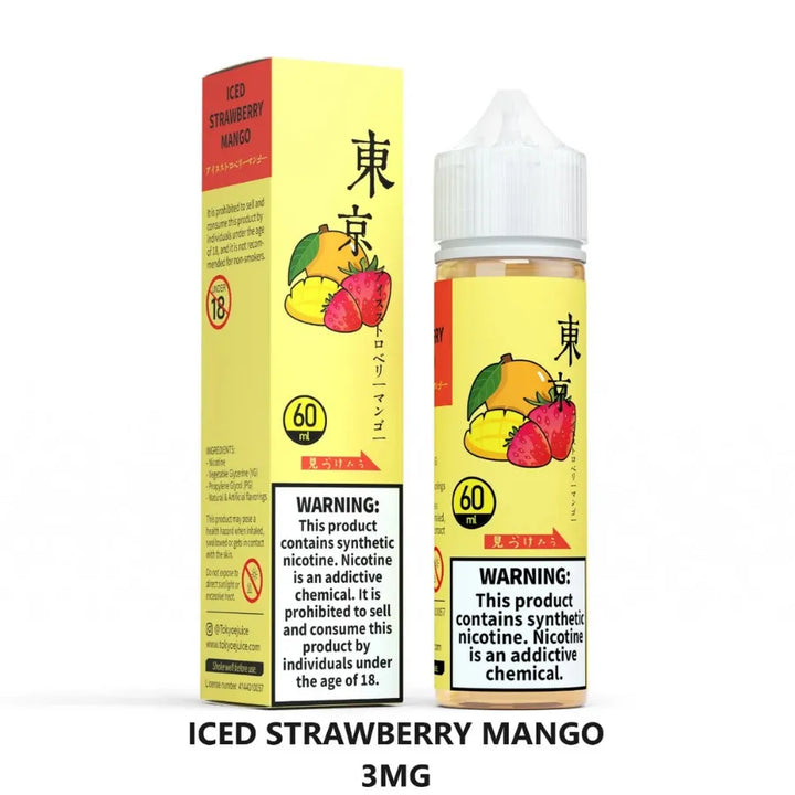 Iced Strawberry Mango - Tokyo 60ml Liquid in Dubai, UAE