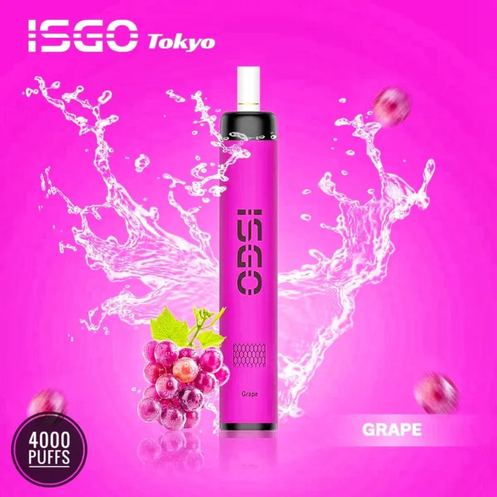 IsgoTokyo4000Puffs-Grape