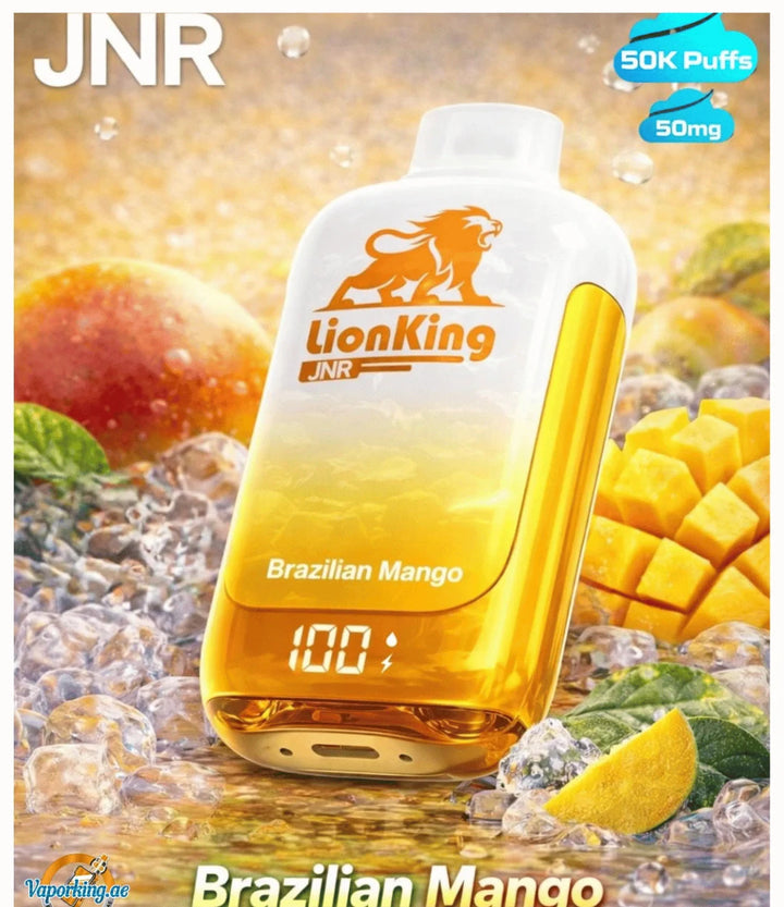 JNR Lionking 50000 Puffs Disposable Vape- Brazilian Mango