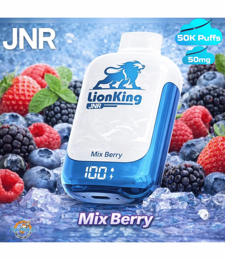 JNR Lionking 50000 Puffs Disposable Vape- Mix berry