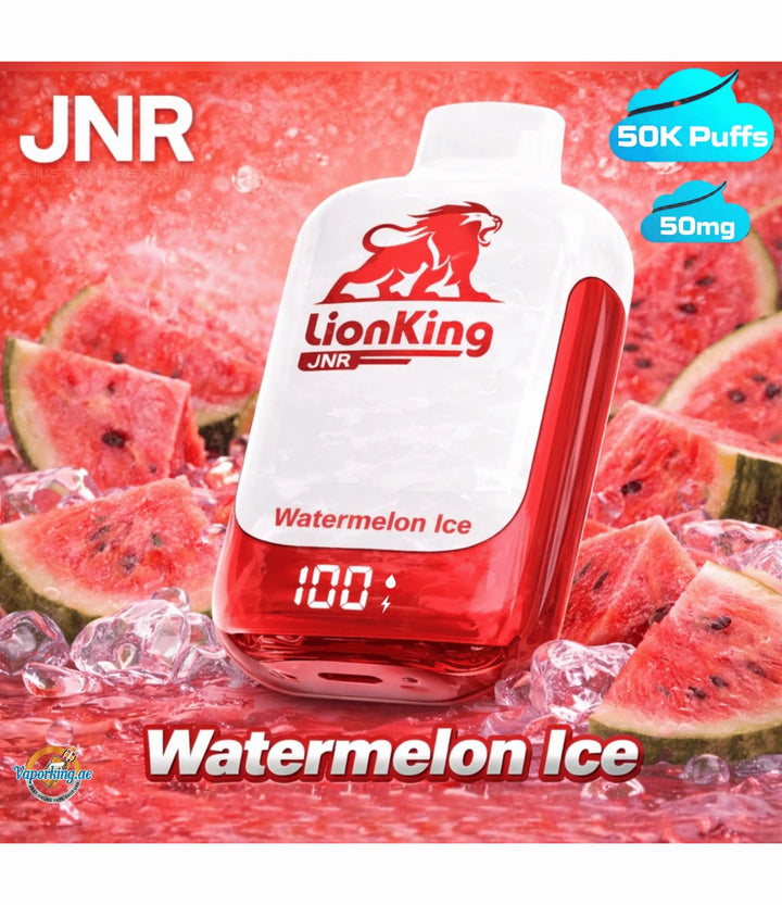 JNR Lionking 50000 Puffs Disposable Vape- Watermelon ICE