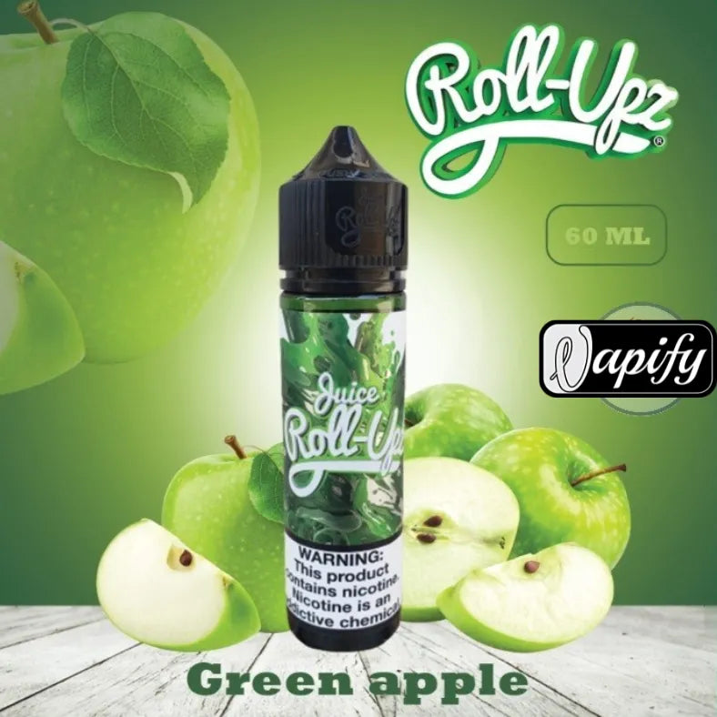 JuiceRollUPZ60mlE-Liquid-GreenApple