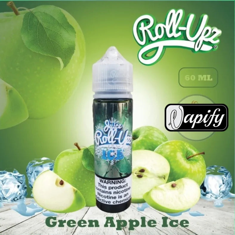 JuiceRollUPZ60mlE-Liquid-GreenAppleIce