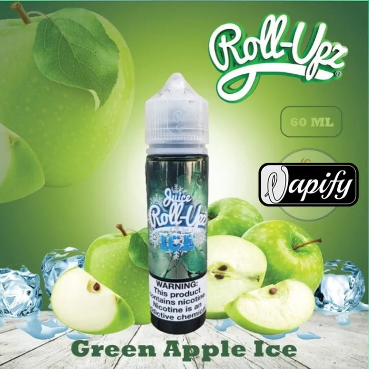 JuiceRollUPZ60mlE-Liquid-GreenAppleIce