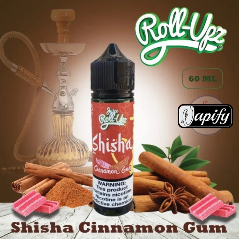JuiceRollUPZ60mlE-Liquid-ShishaCinnamonGum