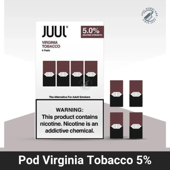 Juul pods- Virginia Tobacco 