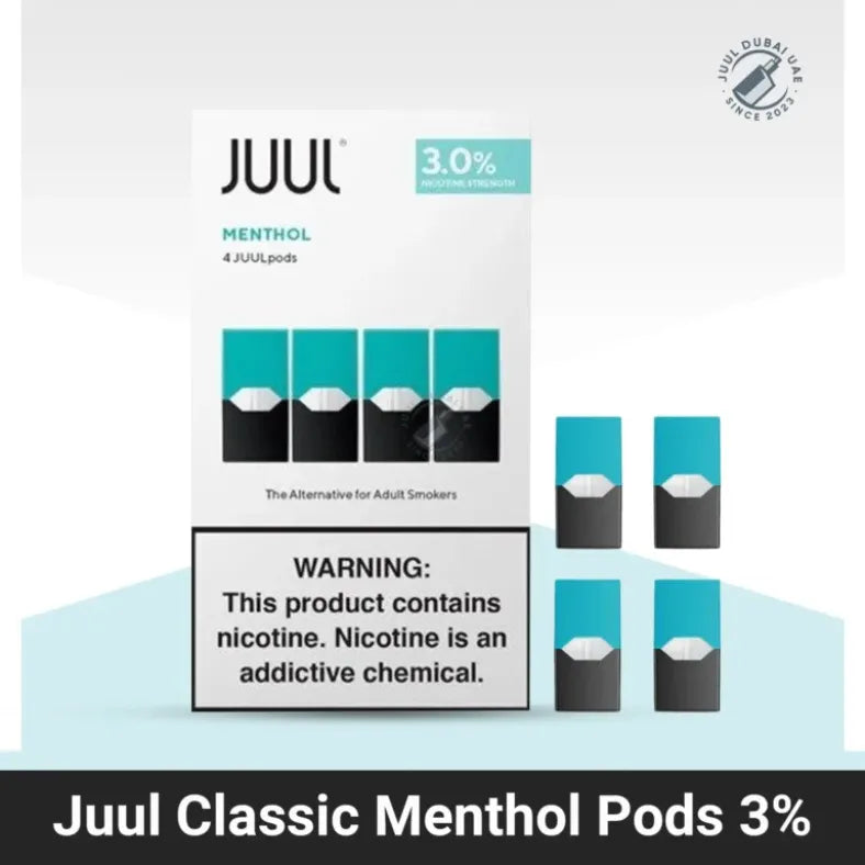 Juul pods -Classic Menthol 3 % 