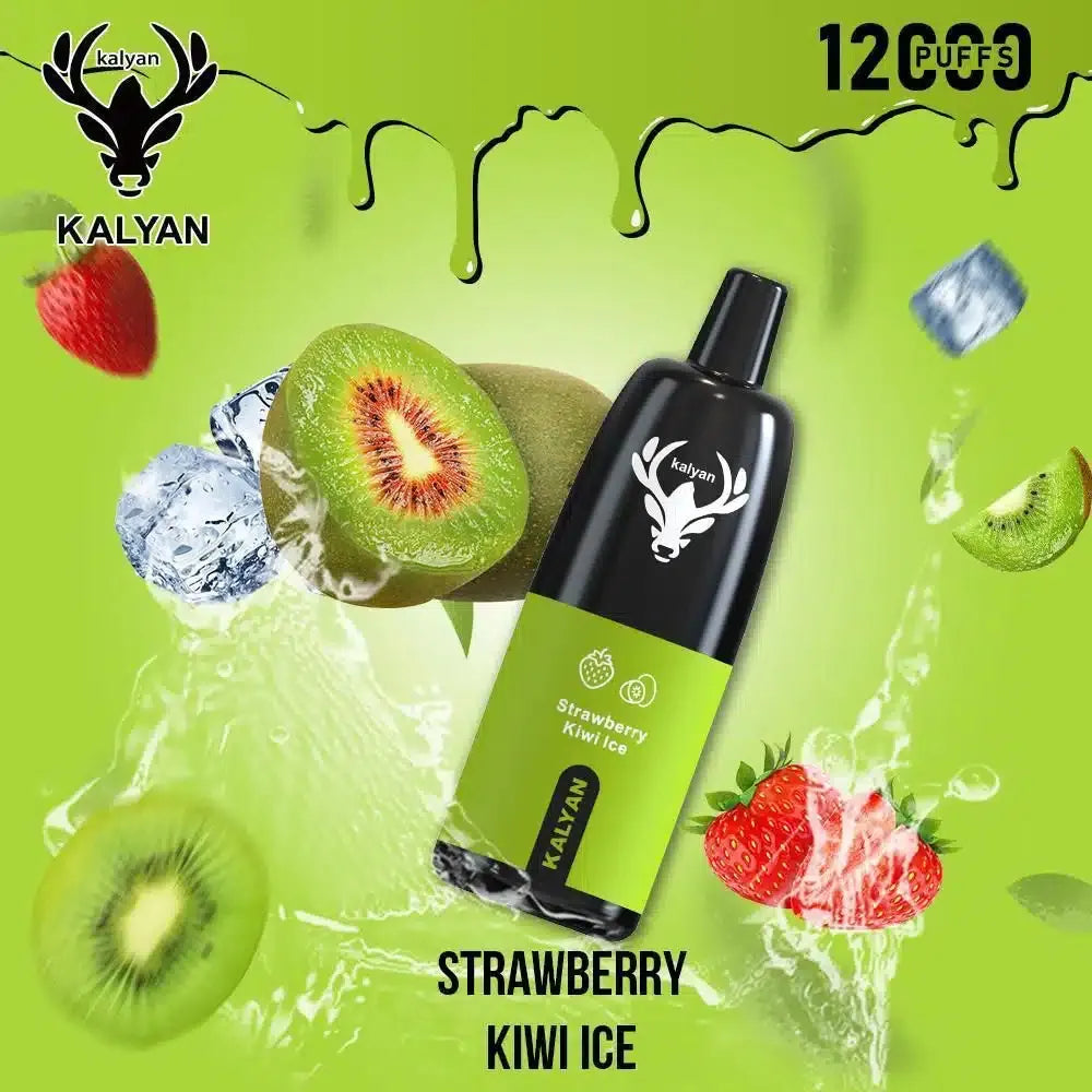 Kalyan 12000 Puff Strawberry Kiwi Ice