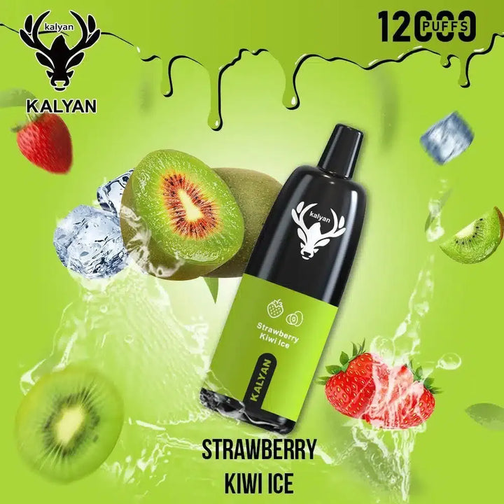 Kalyan 12000 Puff Strawberry Kiwi Ice