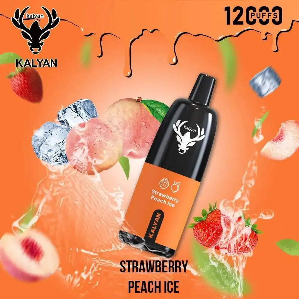 Kalyan12000Puffs-StrawberryPeachIce