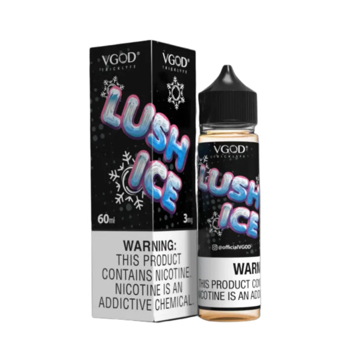 LUSH ICE - VGOD 60ML VAPE E-LIQUID 3MG NICOTINE IN DUBAI, UAE
