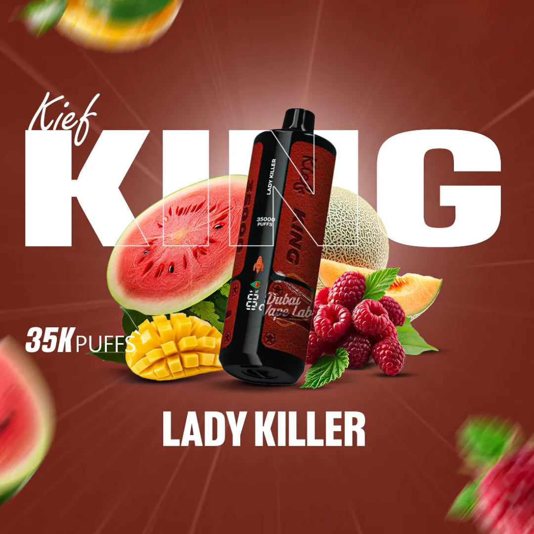 Lady Killer- KIEF King 35000 Puffs Disposable Vape 3mg in Dubai, UAE