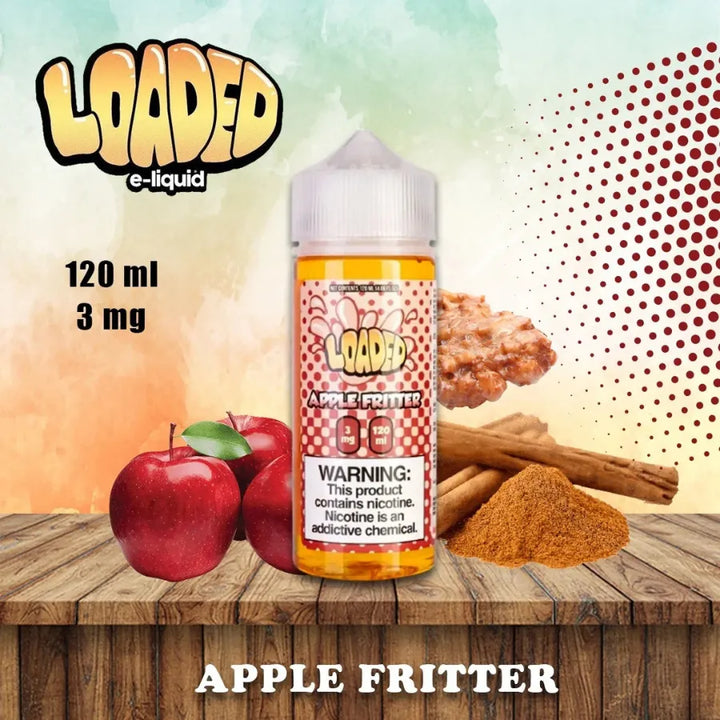 Apple Fritter - LOADED 120ML E-LIQUID 3MG in Dubai, UAE 
