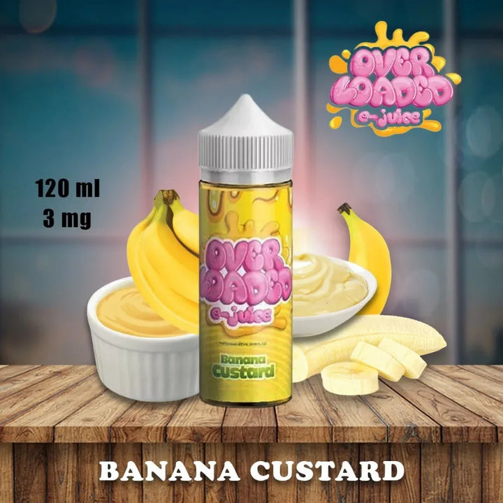 Banana Custard - LOADED 120ML E-LIQUID 3MG in Dubai, UAE 