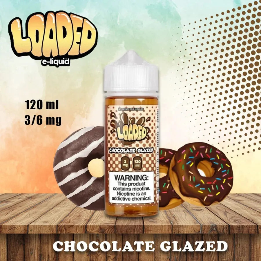 Chocolate Glazed - LOADED 120ML E-LIQUID 3MG in Dubai, UAE 