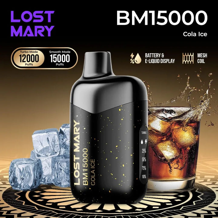 Lost Mary BM15000 Puffs Cola Ice Disposable Vape 50mg in Dubai, UAE