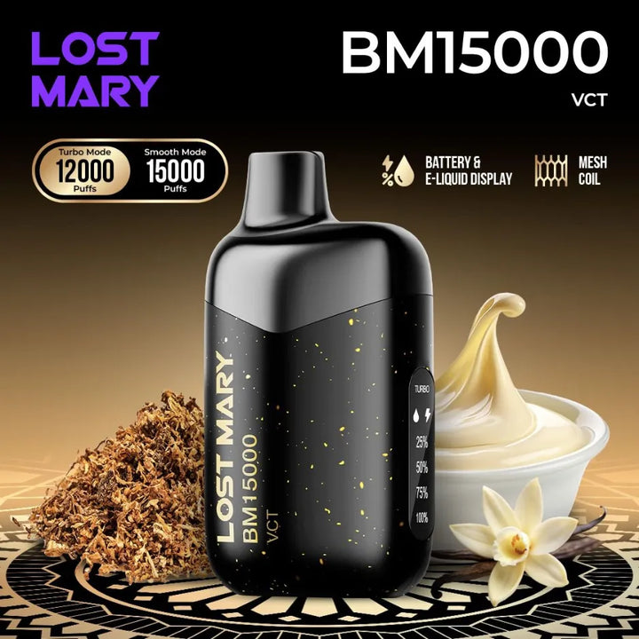 Lost Mary BM15000 Puffs VCT Disposable Vape 50mg in Dubai, UAE