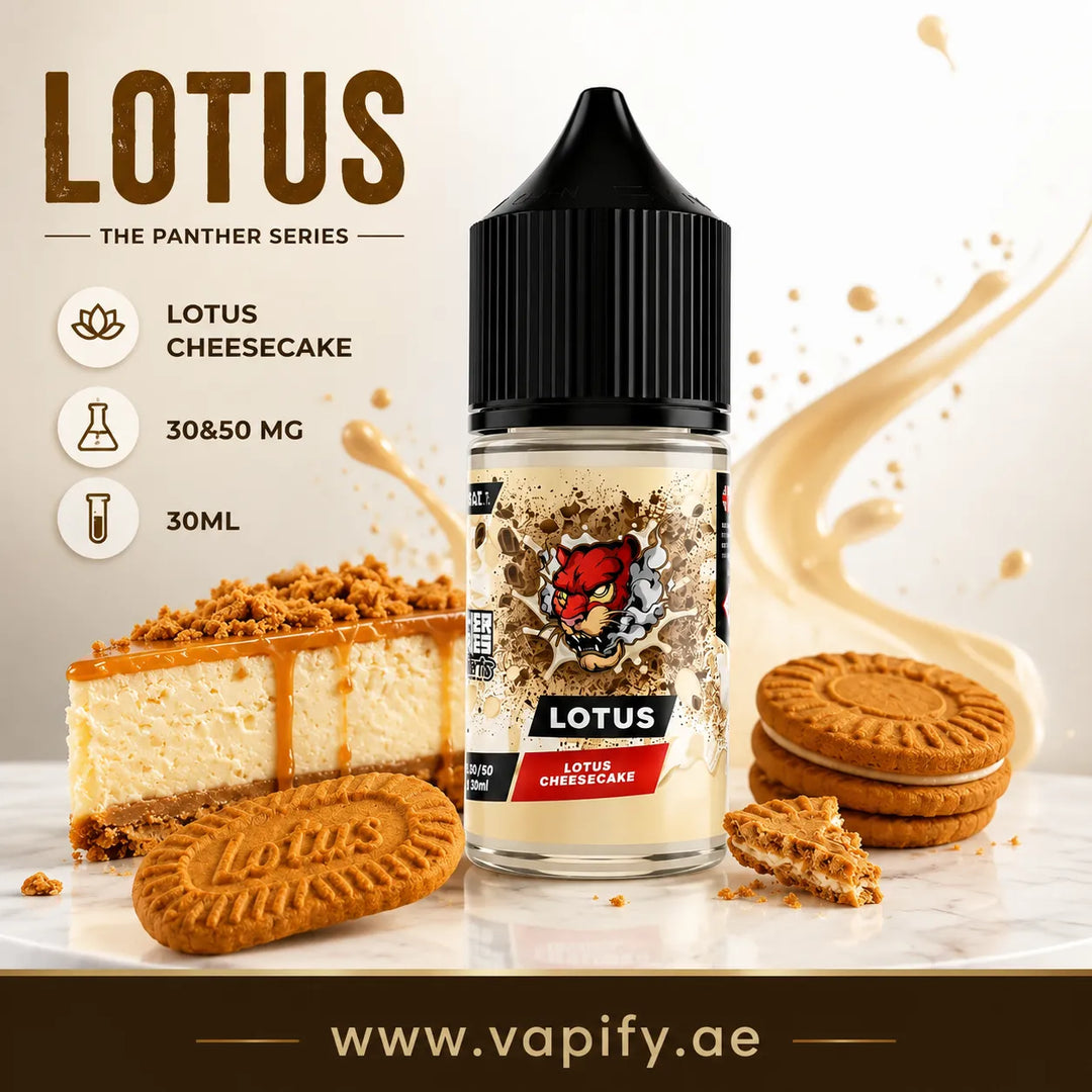 Lotus Cheesecake Saltnic - Dr Vapes