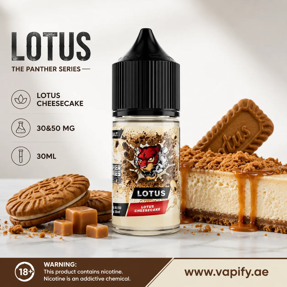 Lotus Cheesecake Saltnic - Dr Vapes