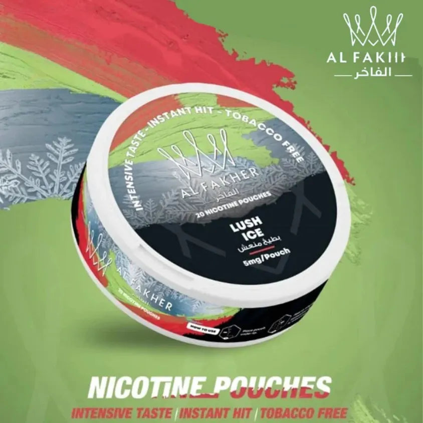 Lush Ice  - AL Fakher Nicotine Pouches in Dubai, UAE 