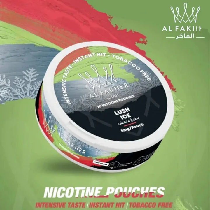 Lush Ice  - AL Fakher Nicotine Pouches in Dubai, UAE 
