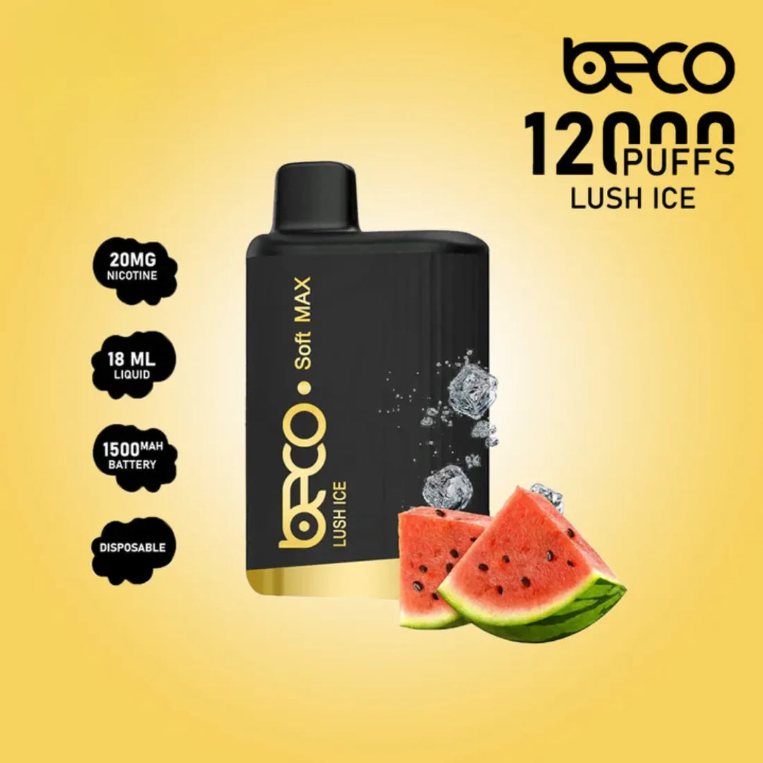 Lush Ice  - Beco Soft Max 12000 Puffs Disposable Vape in Dubai, UAE