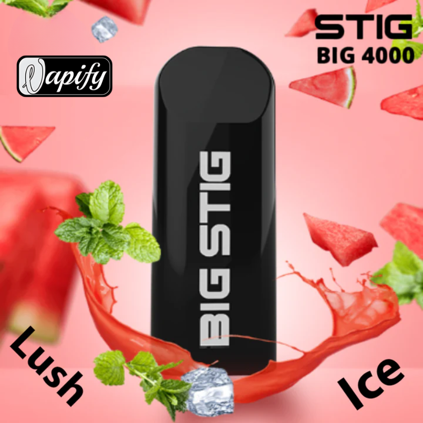 Lush Ice - VGOD Big Stig 4000 Puffs Disposable Vape 50mg in Dubai, UAE 