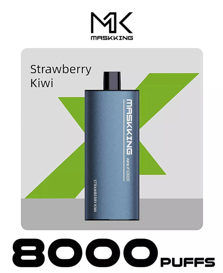 Strawberry Kiwi - MASKKING Apex 8000 Puffs Disposable Vape in Dubai, UAE