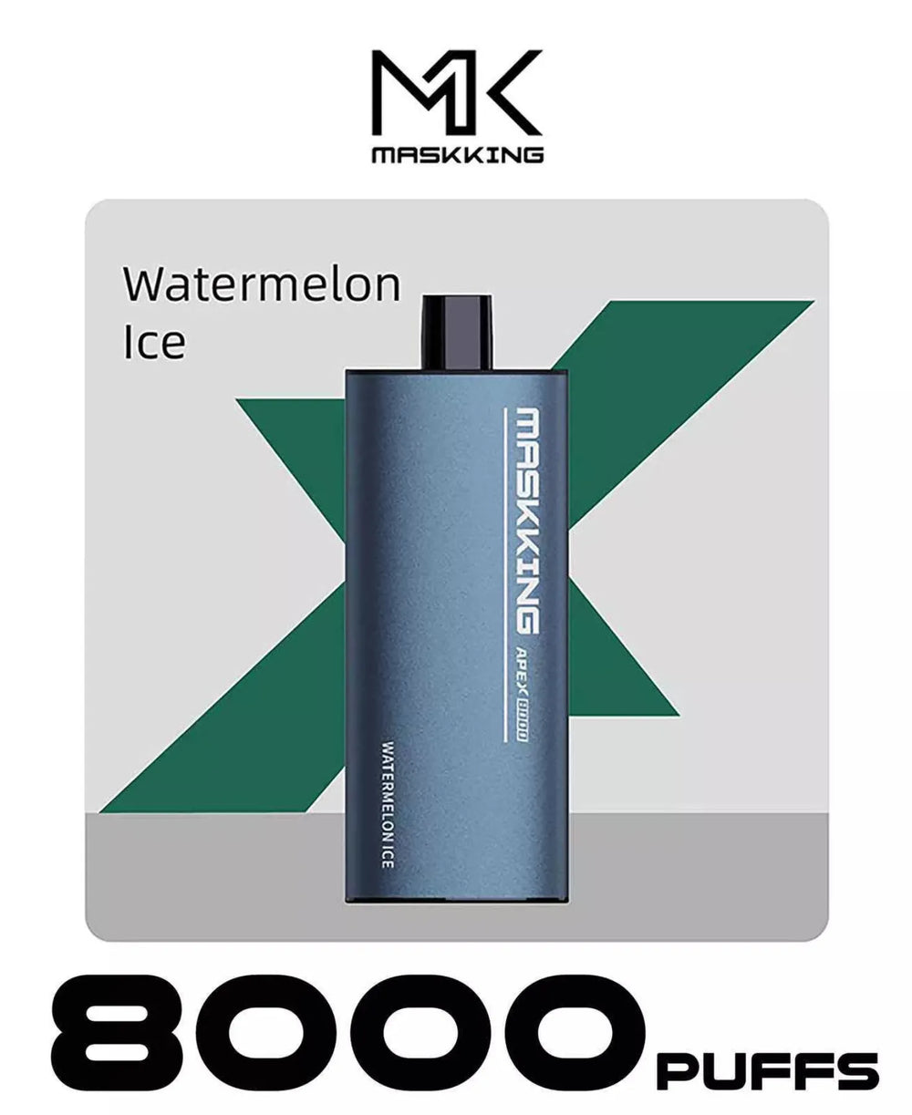 Watermelon Ice  - MASKKING Apex 8000 Puffs Disposable Vape in Dubai, UAE