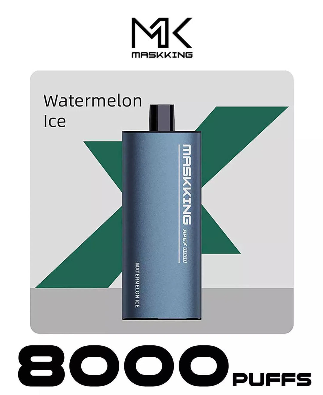 Watermelon Ice  - MASKKING Apex 8000 Puffs Disposable Vape in Dubai, UAE