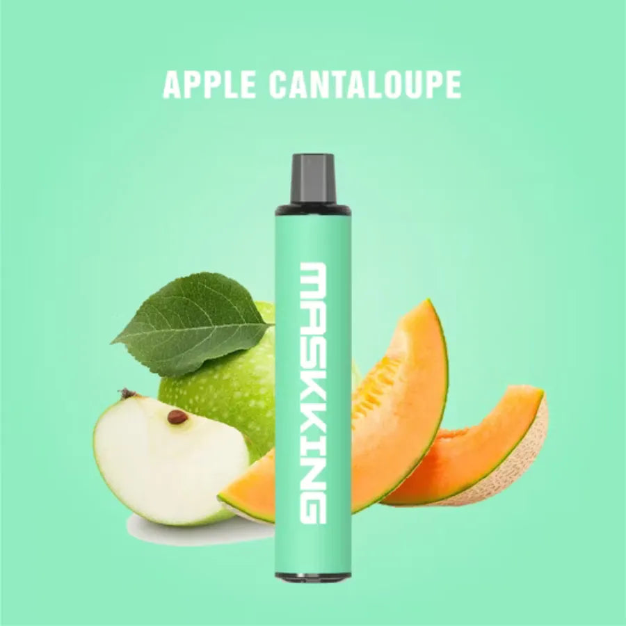 Apple Cantaloupe - Maskking GTS 2500 Puffs Disposable Vape 20mg in Dubai, UAE