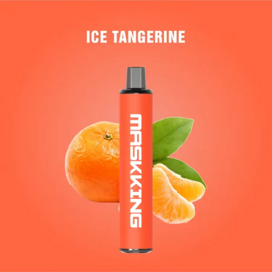 Ice Tangerine- Maskking GTS 2500 Puffs Disposable Vape 20mg in Dubai, UAE