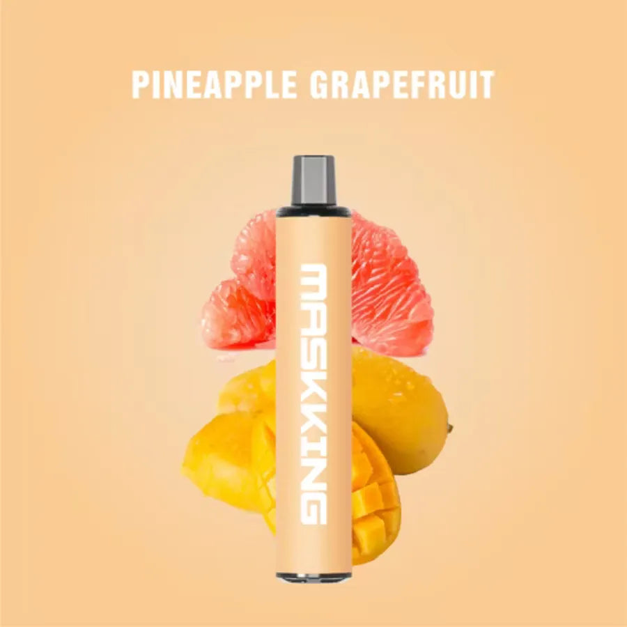 Pineapple Grape fruit Maskking GTS 2500 Puffs Disposable Vape 20mg in Dubai, UAE