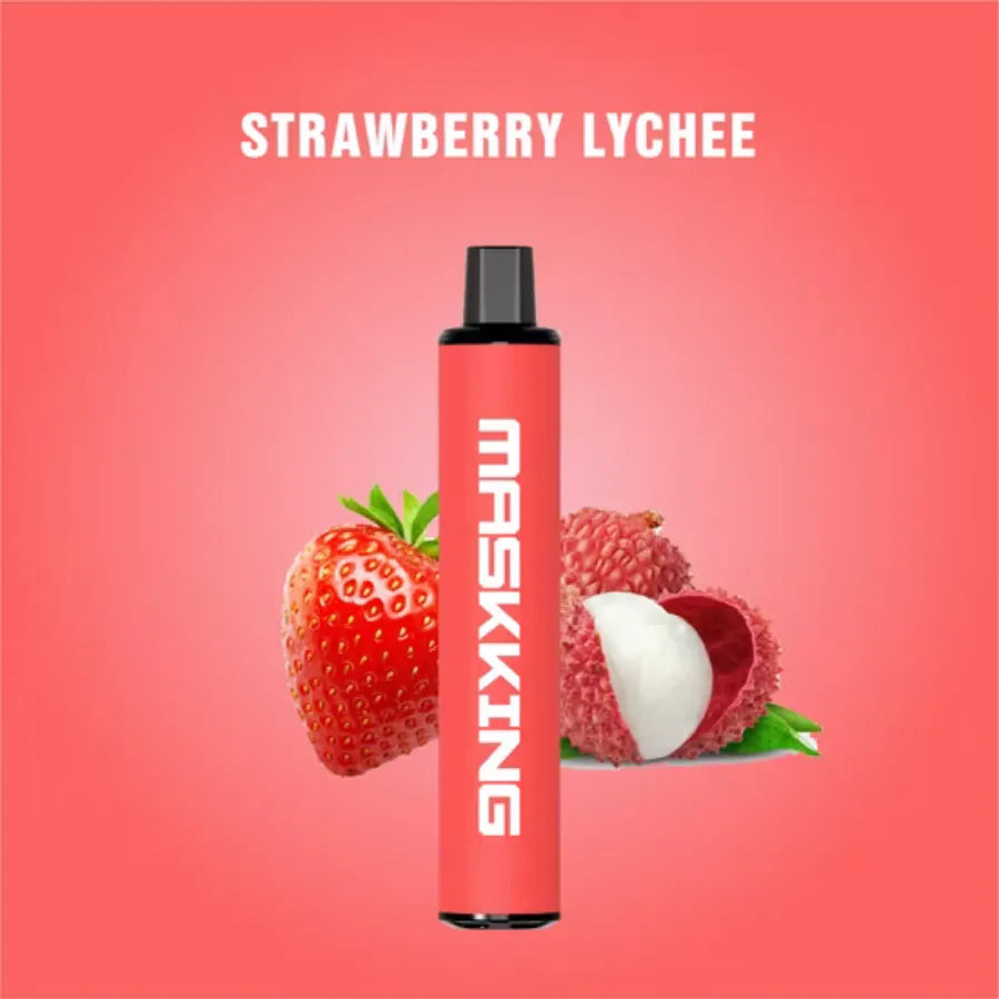 Strawberry Lychee Maskking GTS 2500 Puffs Disposable Vape 20mg in Dubai, UAE