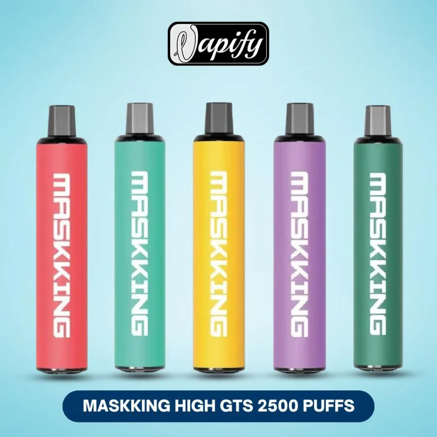 Best Maskking GTS 2500 Puffs Disposable Vape 20mg in Dubai, UAE