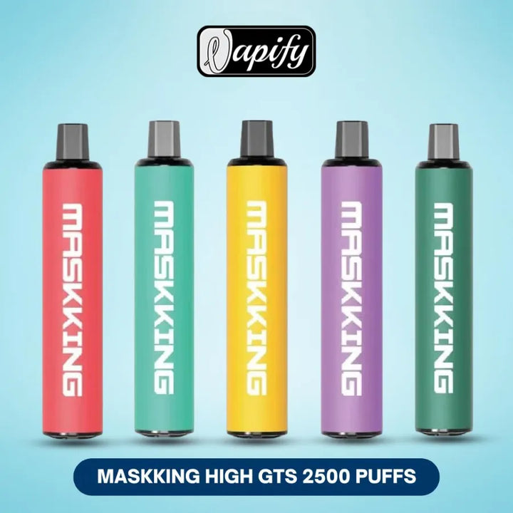 Best Maskking GTS 2500 Puffs Disposable Vape 20mg in Dubai, UAE