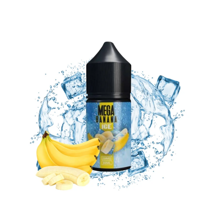 MEGA Banana Ice  30ml Salt Nicotine E-liquid 30mg & 50mg in Dubai, UAE 