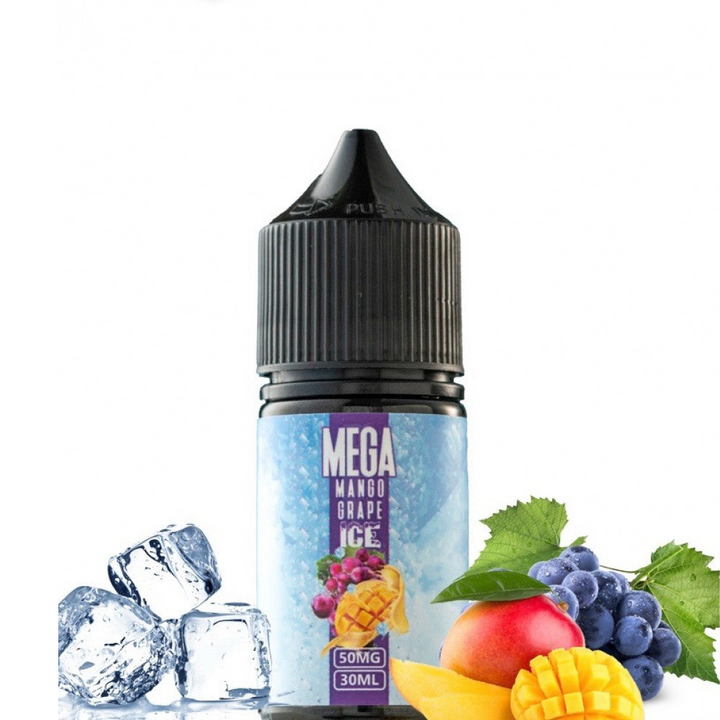 MEGA Mango Grape Ice  30ml Salt Nicotine E-liquid 30mg & 50mg in Dubai, UAE