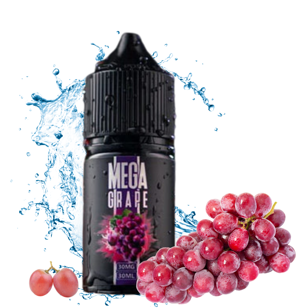 MEGA grape 30ml Salt Nicotine E-liquid 30mg & 50mg in Dubai, UAE