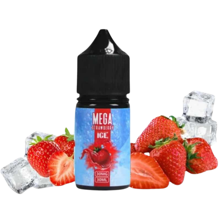 MEGA Strawberry Ice 30ml Salt Nicotine E-liquid 30mg & 50mg in Dubai, UAE