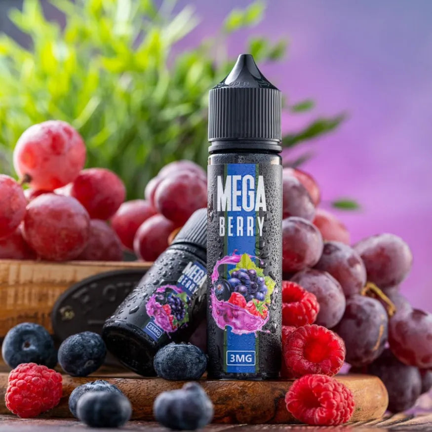 MEGA Vape Juice 60ml E-Liquid 12mg E-Juice
