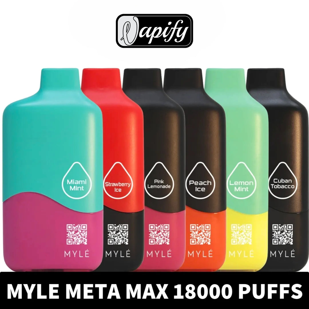 MYLE Meta Max 18000 Puffs Disposable Vape Vape Shop Online in Dubai MYLE Meta Max 18000 Puffs Disposable Vape Vape Shop Online in Dubai
