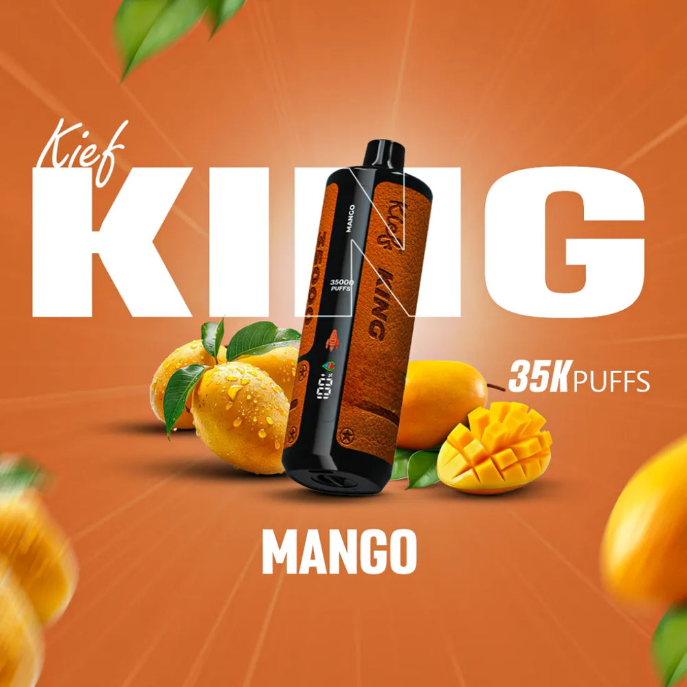 Mango- KIEF King 35000 Puffs Disposable Vape 3mg in Dubai, UAE