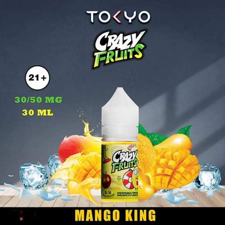 Mango King- Tokyo Crazy Fruits Salt Nicotine 30ml E-liquid in Dubai, UAE